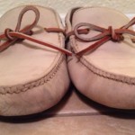 COLE HAAN NIKE AIR Tan Leather Moccasins Driving Shoes Mens 10.5