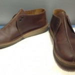 Nice! Clarks Originals Desert Trek Brown Leather Wallabees Sole Mens Shoes 12