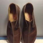 Nice! Clarks Originals Desert Trek Brown Leather Wallabees Sole Mens Shoes 12