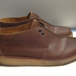 Nice! Clarks Originals Desert Trek Brown Leather Wallabees Sole Mens Shoes 12