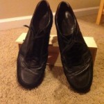Cole Haan nike Air mens black casual leather oxford walking shoes size 13