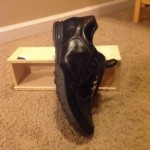 Cole Haan nike Air mens black casual leather oxford walking shoes size 13