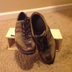 Cole Haan Mens casual walking shoes lace up brown leather accents size 9.5