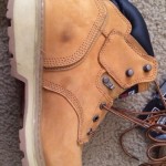 NEW  33031 Timberland PRO Men’s Pit Boss Safety Boots Beige Size 8 W