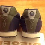 Diesel Men’s Blue/Green Shoes, “The Great Era Slocker Sneakers”, Size 10, New!