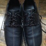 Cole Haan Black & Brown Leather Dress/Casual Oxford Shoes US 11 M