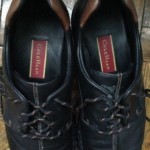 Cole Haan Black & Brown Leather Dress/Casual Oxford Shoes US 11 M