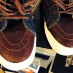 Vans Vault x Nice Kicks Hi 10.5 Duel High Sneakers Taka Leather Denim Sk8 Skate!