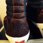 Vans Vault x Nice Kicks Hi 10.5 Duel High Sneakers Taka Leather Denim Sk8 Skate!