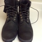 MENS DARK  NAVY TIMBERLAND BOOTS SIZE 10