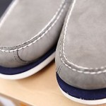 NIB TIMBERLAND EARTHKEEPERS MEN’S GRAY LEATHER CASUAL LOAFERS SNEAKER SHOES 12