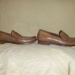 men’s Nike Air Cole Haan slip-on loafers $200.00 brown size 8.5