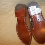 men’s Nike Air Cole Haan slip-on loafers $200.00 brown size 8.5
