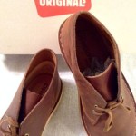 NEW! Clarks Original Desert Boots, Beeswax Leather, Brown, Men’s 10 M US