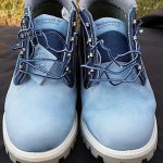 EXCLUSIVE AUTHENTIC CAROLINA BLUE TIMBERLAND LOW BOOT*10.5*HARD 2 FIND COLOR*