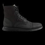 Cole Haan Lunargrand Lace Boot Black Sz 9