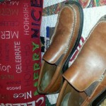 Cole haan brown men’s loafers driving moccasins shoes size 10 leather