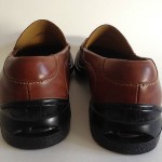 Cole Haan Nike Air Shoes Brown Leather Loafers Slip On Drivers Mens Size 9 M EUC