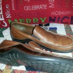 Cole haan brown men’s loafers driving moccasins shoes size 10 leather