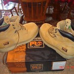 Size 12, Pro series, steel toed, Wheat/Yellow, colored, Mens Timberland boots,