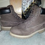 Timberland 6 Inch Premium Waterproof Dark Chocolate Nubuck Mens Boots