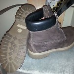 Timberland 6 Inch Premium Waterproof Dark Chocolate Nubuck Mens Boots