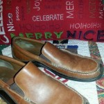 Cole haan brown men’s loafers driving moccasins shoes size 10 leather