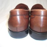 MENS COLE HAAN CITY MONK STRAP BUCKLE BROWN LEATHER LOAFER DRESS SHOES SIZE 8 D