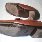 MENS COLE HAAN CITY MONK STRAP BUCKLE BROWN LEATHER LOAFER DRESS SHOES SIZE 8 D