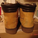men timberland boots HOMMES 7 EYE MOCTOE WHT/BLE