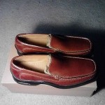 Cole Haan men shoes $158 NEW Santa Barbara Tan Leather Loafer 12M