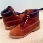 timberland Rust Brown boots size 10