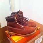 timberland Rust Brown boots size 10