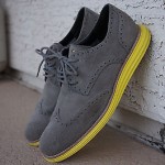 Cole Haan Lunargrand 11 M Wingtip Oxford Grey Chukka longwing lunar flyknit