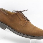 Mens shoes COLE HAAN brown suede leather vibram lug sole oxfords sz 10.5