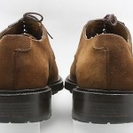 Mens shoes COLE HAAN brown suede leather vibram lug sole oxfords sz 10.5
