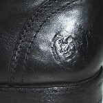 Men’s DIESEL ‘Miliboot’ Black Leather Lace Up Combat/Military Style Boot Sz 12