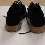Mens COLE HAAN LunarGrand Wingtip Black Suede Oxfords Shoes C10680