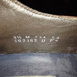 COLE HAAN WATERPROOF BROWN LEATHER SHOES MENS SZ 9.5