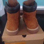 Mens Timberland Hommes 6in Rust Waterproof Boots. Size 11.5. W/box
