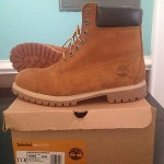 Mens Timberland Hommes 6in Rust Waterproof Boots. Size 11.5. W/box