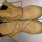 MENS WHEAT CONSTRUCTION TIMBERLAND 6INCH BOOT SIZE 9W