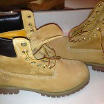 MENS WHEAT CONSTRUCTION TIMBERLAND 6INCH BOOT SIZE 9W