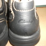 MEN’S”CLARKS”CASUAL SHOE!BLACK LEATHER!SIZE 11…UNWORN!W@W!