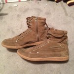 DIESEL Mens Idol Brown Suede High Top Sneakers Shoes 10 Eur 43