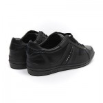 HUGO BOSS GREEN Size 40 /UK 6 /US 7 Mens Black Eldorado Trainers NEW CN 7