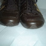 Diesel Remy Men Brown Leather Shoes Casual /  Sneakers Size US 12 EUR 45