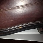 COLE HAAN WATERPROOF BROWN LEATHER SHOES MENS SZ 9.5