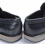 Cole Haan C10684 Oswego Venetian Mens Loafer 10 M Black Leather Shoe Retail $198