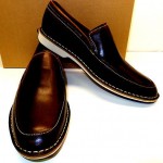 Cole Haan C10684 Oswego Venetian Mens Loafer 10 M Black Leather Shoe Retail $198